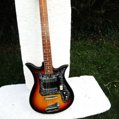 Teisco ET-200 Guitar, 1960's, Japan, Sunburst, Clean for sale