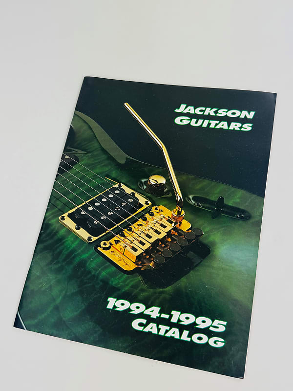 Jackson Guitars Catalog 199495 Reverb