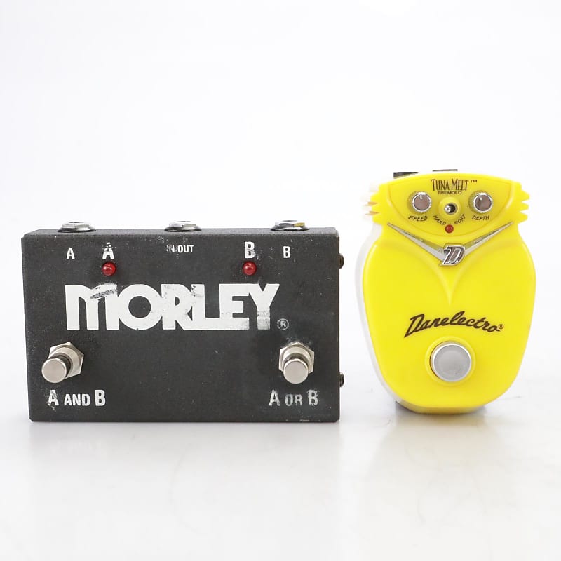 Morley ABY Channel Switcher & Danelectro Tuna Melt Tremolo Reverb