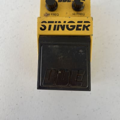 BBE Model 601 Stinger Sonic Stomp Enhancer Rare Vintage Guitar Effect Pedal for sale
