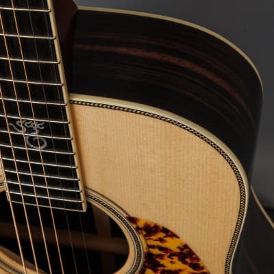 2023 Santa Cruz Tony Rice Dreadnought Indian Rosewood / Adirondack Acoustic Guitar image 7