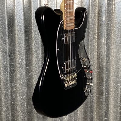 G&L USA BTO Espada HH Active Jet Black Guitar & Bag #2122 image 6