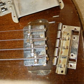 Video Demo Gibson SB300 Bass Guitar Hardshell Case 1971 Walnut image 10