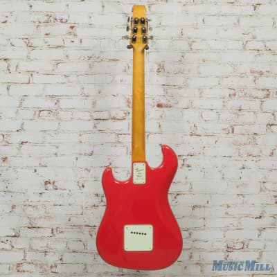 Burns London Marvin The Legend 64 Reissue Electric Guitar Fiesta Red w/OHSC (USED) image 8