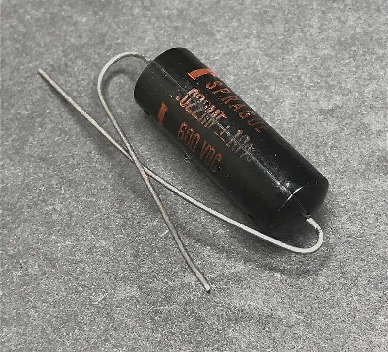 SPRAGUE .022 UF 600v 160P Black Beauty Capacitor - 1967 For | Reverb