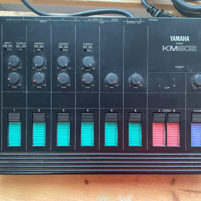 Yamaha KM602 GR21 Studio Mixers Used Tested No Issues image 1