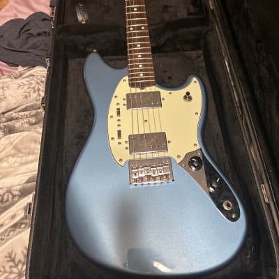 2011 Fender Pawn Shop Mustang Special Electric Guitar Olympic | Reverb