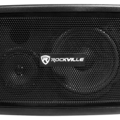 Pair Rockville KPS65 6.5" 2-Way 400 Watt Karaoke Speakers+Wall Brackets / MDF! image 2