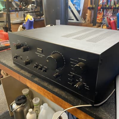 Sansui Au-417 integrated stereo amplifier 65 watts partially restored recapped image 3