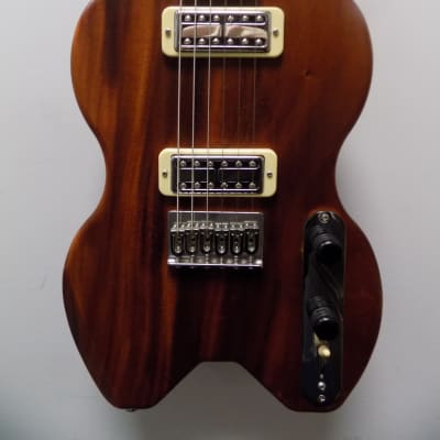 RockBeach Guitars Mantis/Lap Slide Hybrid Custom Electric Guitar - Natural (RB27) for sale