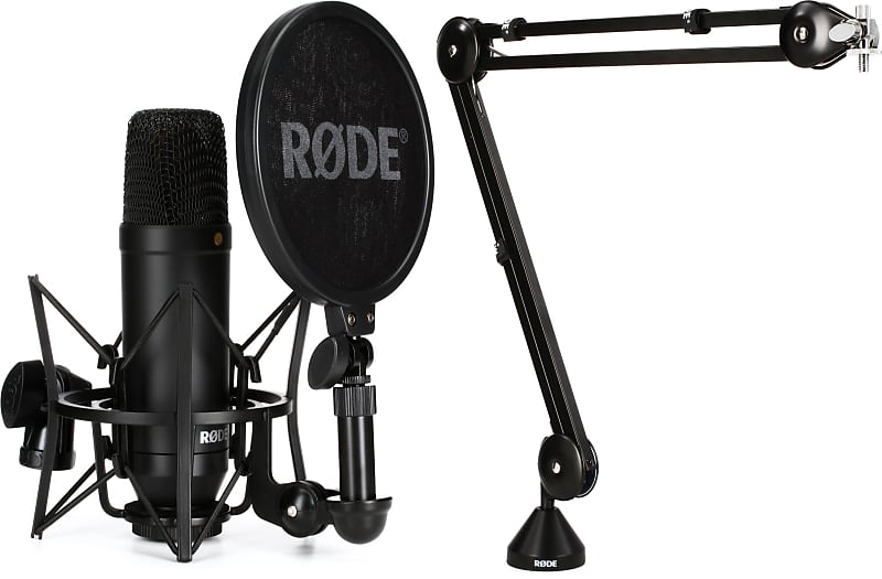 Rode NT1 Kit Condenser Microphone with SM6 Shock Mount and Reverb