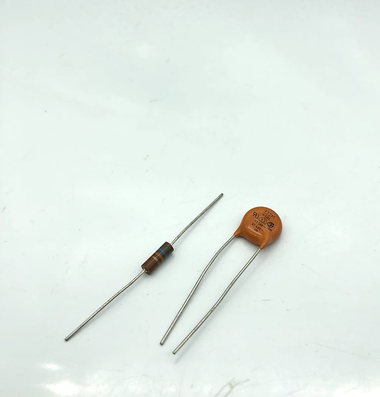 Fender Capacitor & Resistor for Jaguar / Bass VI Strangle Reverb