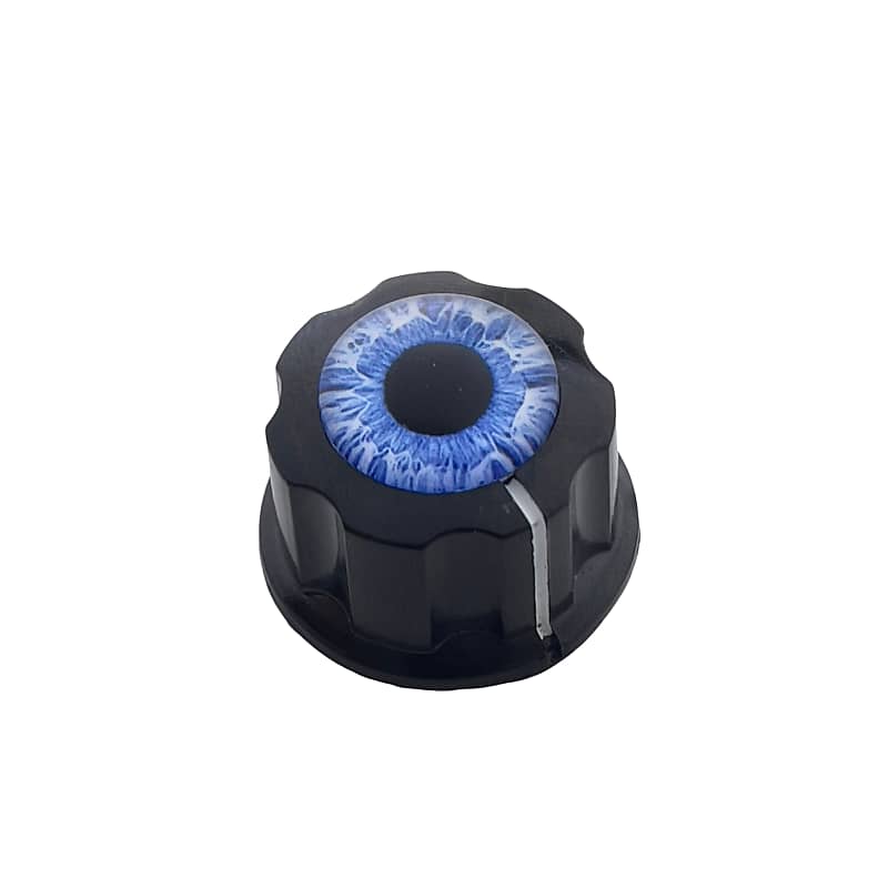 Dragon Eyes (BlueWhite) Custom Guitar Knobs Vintage Reverb