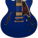 D'Angelico Deluxe DC Matte Royal Blue 2018