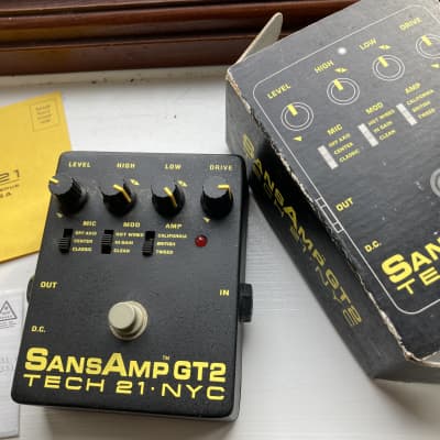 Tech 21 SansAmp GT2 2013 - Black image 2