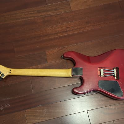 Chandler San Francisco Superstrat 1980s -Reverse Headstock Red