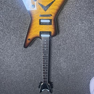 Dean Custom 450 Flame Top Electric Guitar with EMG Pickups