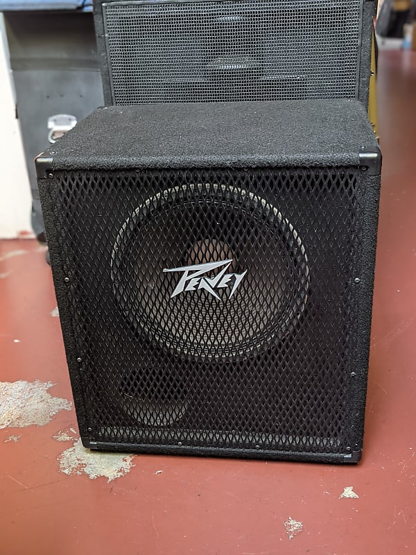 Super Clean! 1990s Peavey 115BX Bass Cabinet With Black