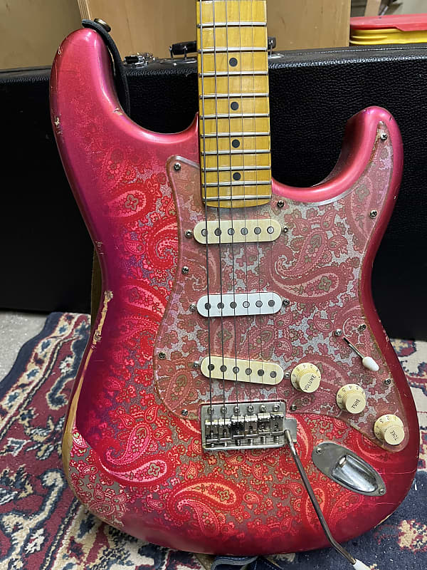 Fender Stratocaster Pink paisley relic image 1