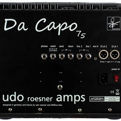 Udo Roesner Da Capo Acoustic Amplifier image 5