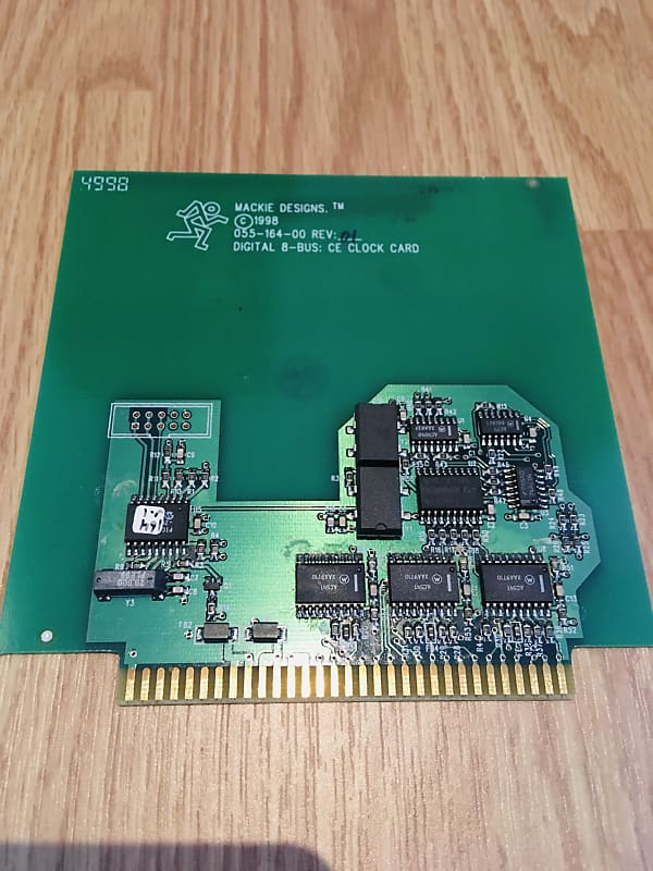 Internal word clock card for Mackie D8B Digital Mixer Reverb