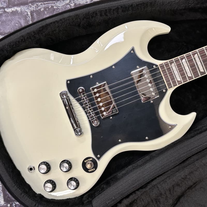 Photos - Guitar Gibson   SG Standard Classic White Classic White new  2024