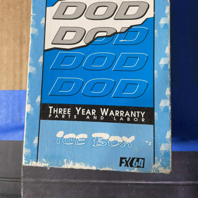 Reverb.com listing, price, conditions, and images for dod-ice-box