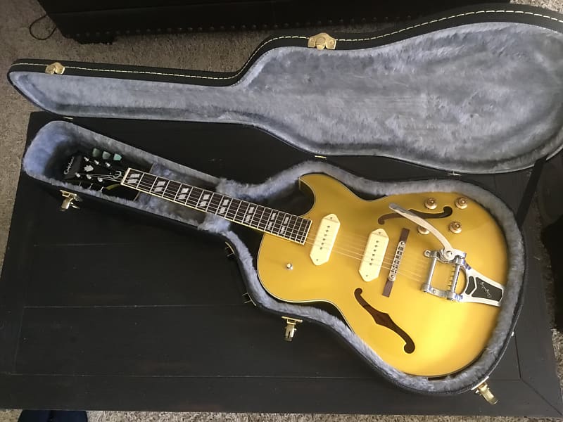 Epiphone Limited Edition ES-295 Hollow Body Electric Guitar Gold