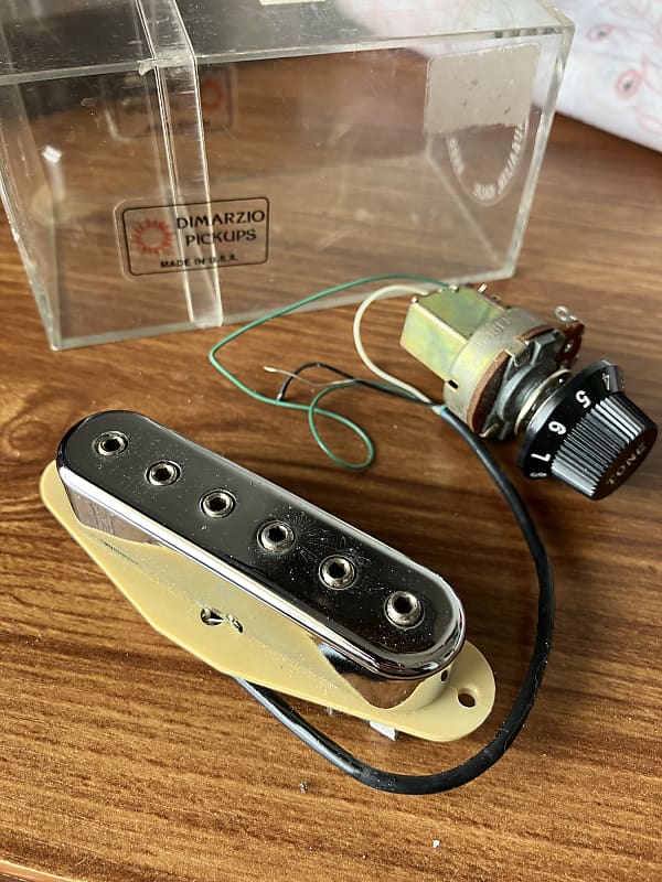 DiMarzio TDS1 1970’s Single Coil Pickup, Push Pull Pot, Reverb