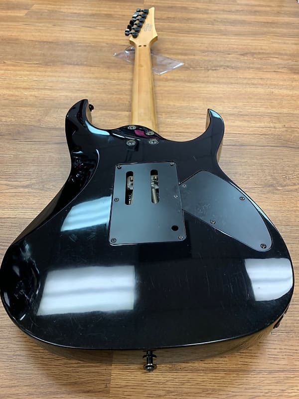 IBANEZ RG370DXL ELECTRIC GUITAR LEFTY BLACK | Reverb