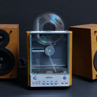 Sony CMT-EX1 Compact Vertical CD Stereo System image 2