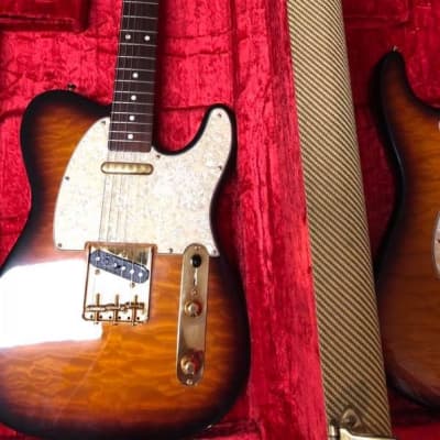EXTREMELY RARE #2 of 22 1992 Fender Custom Shop Matched Set Telecaster Stratocaster Twins John Page image 3