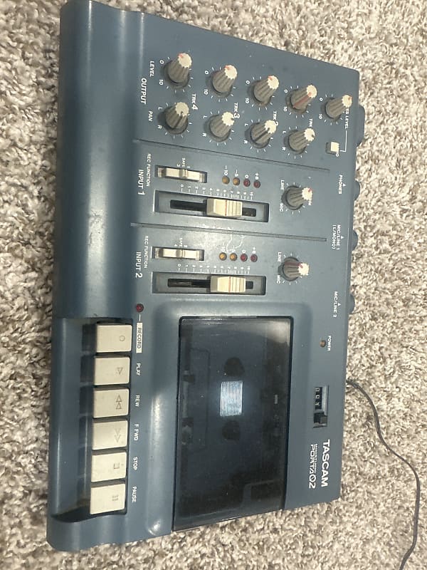 TASCAM MINISTUDIO PORTA02 本体 TASCAM Porta 02 MKII Portastudio Black | Guitar Center