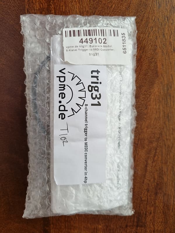 vpme.de trig31 Eurorack Trigger to MIDI module | Reverb