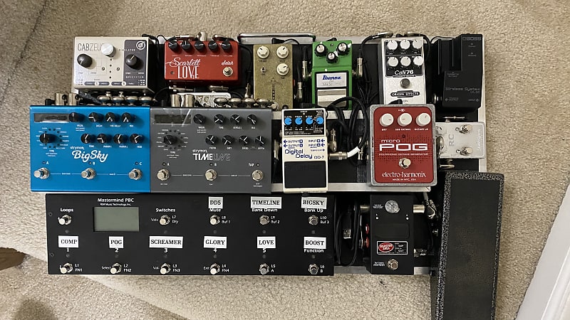 Complete Pedal Board | Reverb