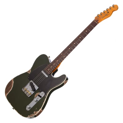Fender Custom Shop MVP Telecaster Heavy Relic - Antique Olive Drab w/Rosewood Fingerboard - Dealer Select Master Vintage Player Series Electric Guitar - NEW! image 5