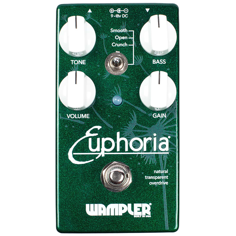 Wampler Euphoria Overdrive Effects Pedal