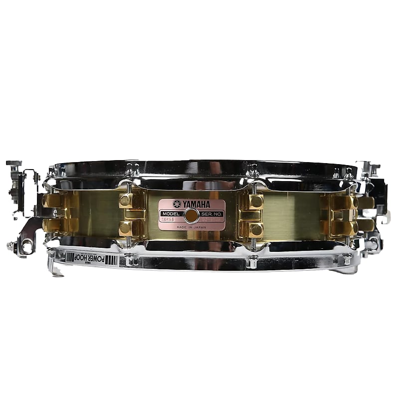 Yamaha SD-493 14x3.5" Brass Piccolo Snare Drum image 1