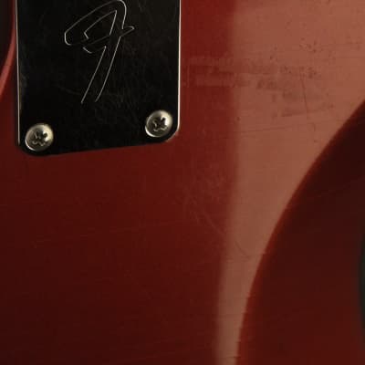 original 1971 Fender MUSTANG BASS Competition Red w/MATCHING HEADSTOCK!!! image 17