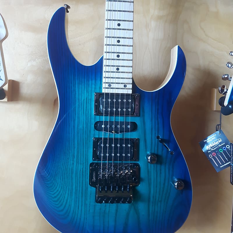 Ibanez Electric Guitar RG Series Standard Model Ash Body Blue Moon Burst  NEW