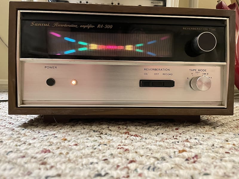 Sansui RA-500 70s - Walnut Veneer