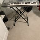 KORG Trinity music workstation DRS 1995 Silver with /Stand and Case