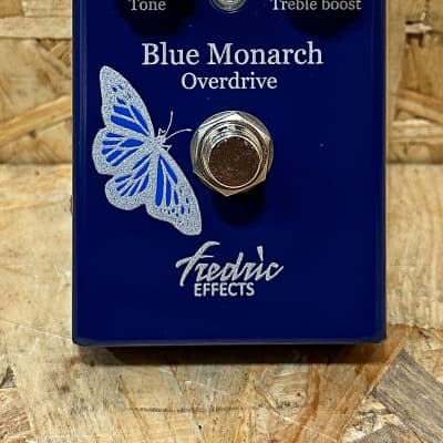 Reverb.com listing, price, conditions, and images for fredric-effects-blue-monarch