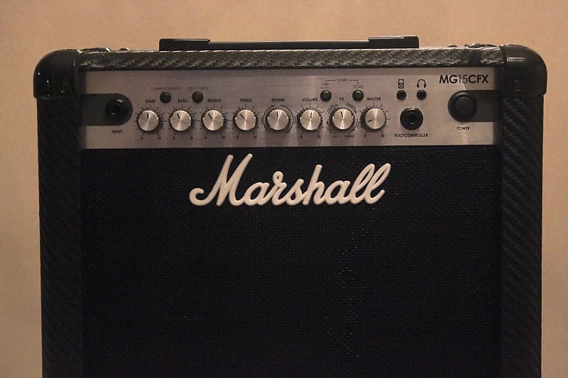 Marshall MG Carbon Fiber MG15CFX 2-Channel 15-Watt 1x8