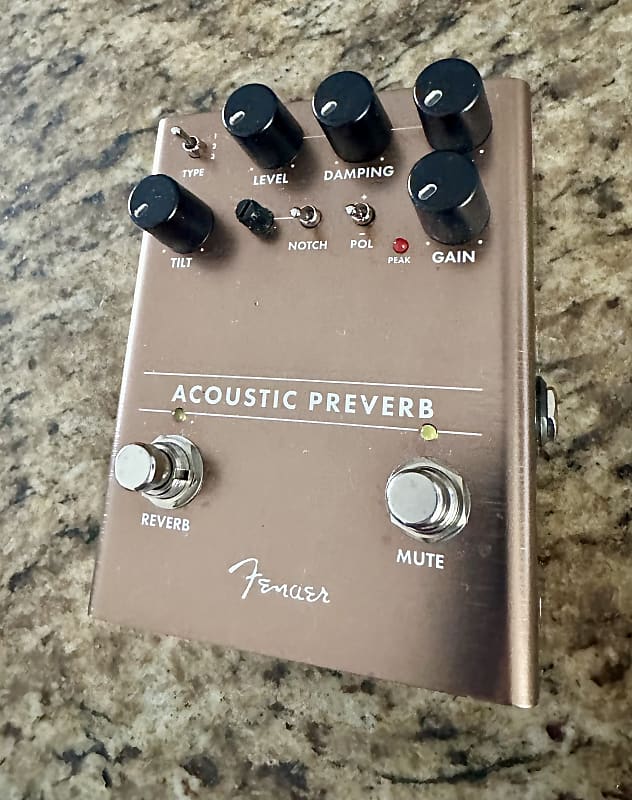 Fender Acoustic Preverb 2022 - Metallic Copper