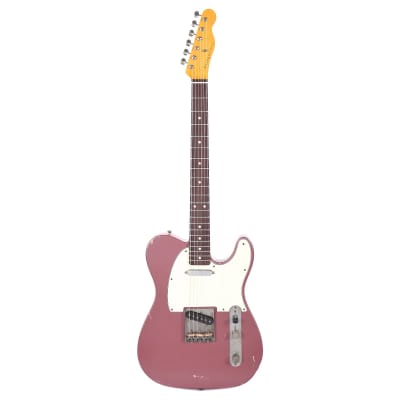 ギター Nash guitars T-63 Nash T63 Guitar, Vintage Pink Sparkle, Light Aging