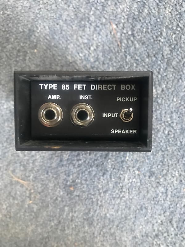 Countryman Associates Inc Type 85 FET Direct Box Reverb
