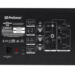 Presonus ERIS E66 145w Active Powered Dual 6.5" MTM Studio Monitor image 6