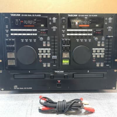 TASCAM CD-302 Dual CD Player- DJ Tool - Great Used Condition - | Reverb