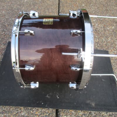 Yamaha Maple Custom Absolute 14 X 12 Floor Tom, Plum Lacquer